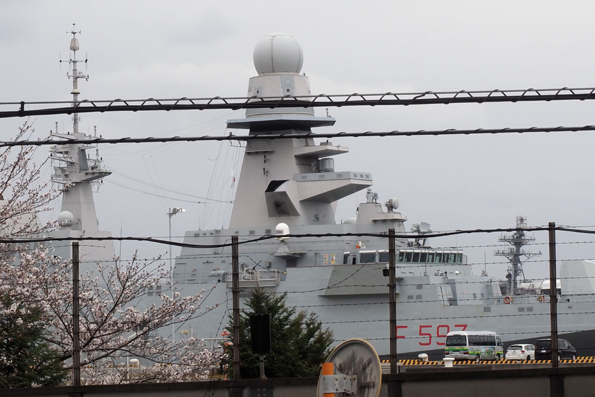 イタリア海軍横須賀港に寄港202504: 猫にゃんのブログ